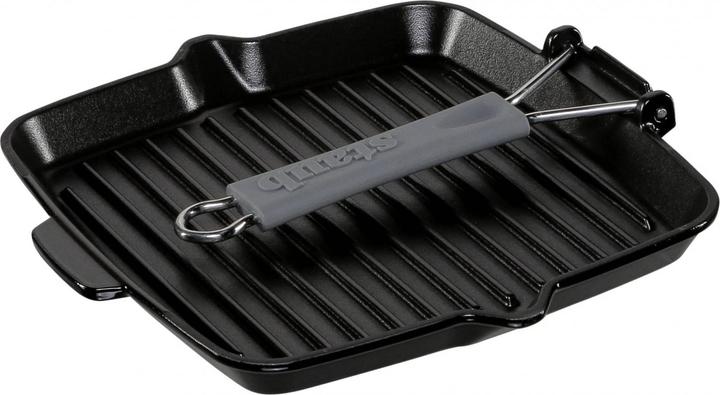 Actual product image Staub Grill pan (24 cm, Grill pan, Cast iron)