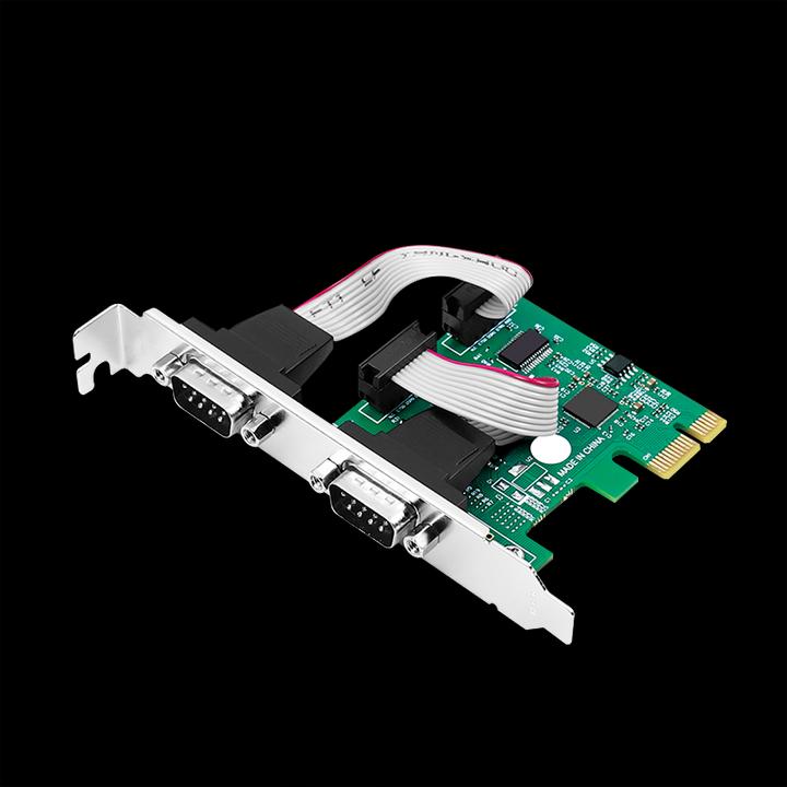 Actual product image LogiLink 2 x serial (COM) PCIe