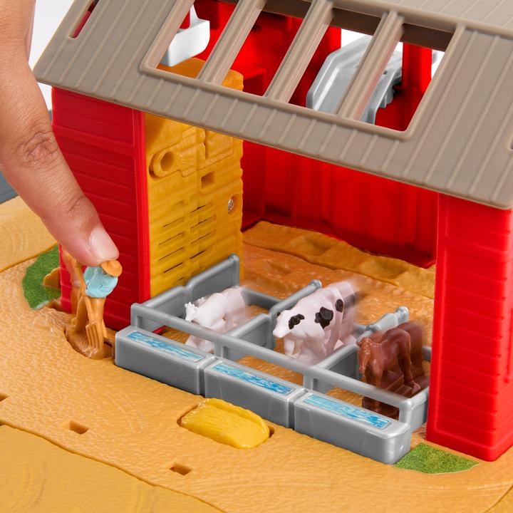 Actual product image Matchbox Action Drivers Farm Harvest Playset