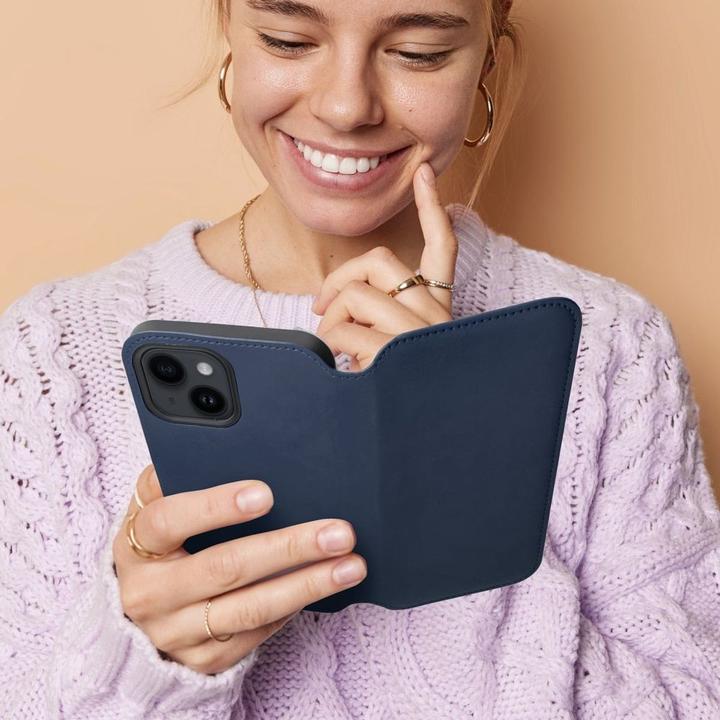Produktbild König Design Hülle Handy Schutz für Apple iPhone 14 Plus Pro Max Tasche Wallet Case Cover Neu (Apple iPhone 14)