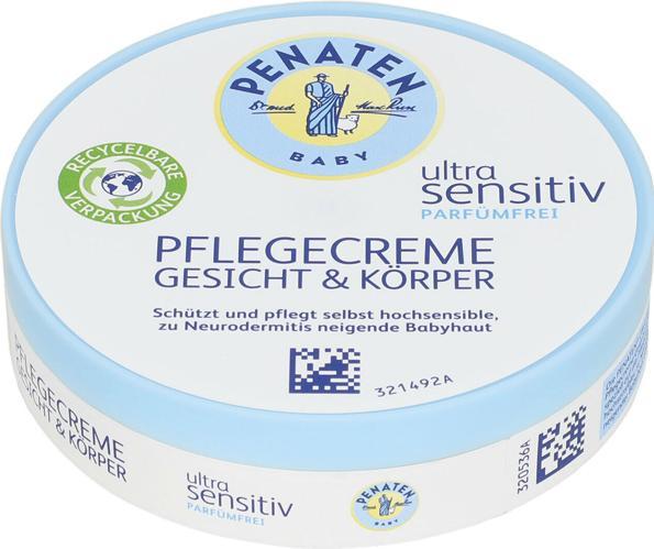 Actual product image Johnson & Johnson ultra sensitive face and body without