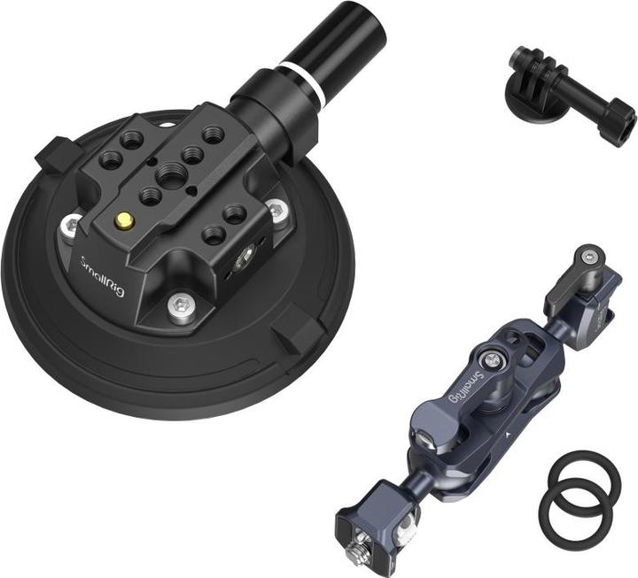 Immagine prodotto SmallRig 4236 Kit di montaggio per telecamera a ventosa da 4" per riprese su veicolo (Vari)