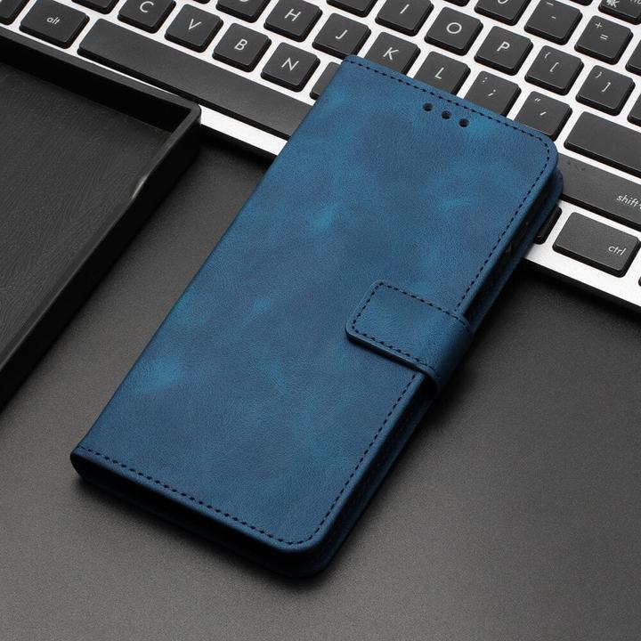 Produktbild Cover-Discount Galaxy S25 / S24 – Wildleder Look Etui im Vintage Design (Samsung Galaxy S25, Samsung Galaxy S24)