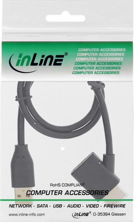 Image du produit InLine Adaptateur HDMI (USB-A, HDMI, 50 cm)