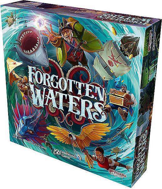 Actual product image Plaid Hat Games Connoisseur Game Forgotten Waters (German)