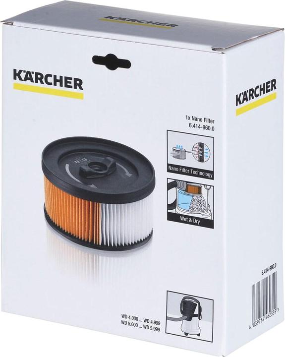 Actual product image Kärcher Cartridge filter