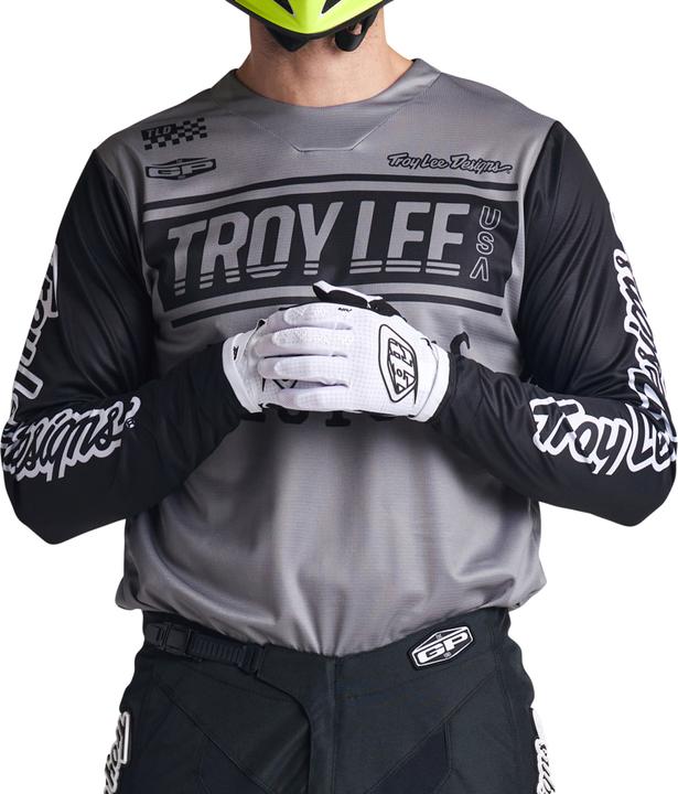 Produktbild Troy Lee Designs GP Jersey, Race 81, gray, XL (XL)