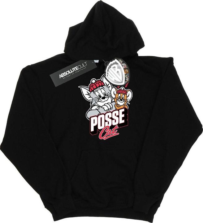 Actual product image Tom & Jerry Mens Posse Cat Hoodie (L)