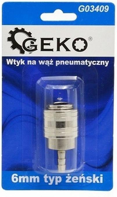 GEKO Prolunga per tubo pneumatico 6 mm IG (6 mm)