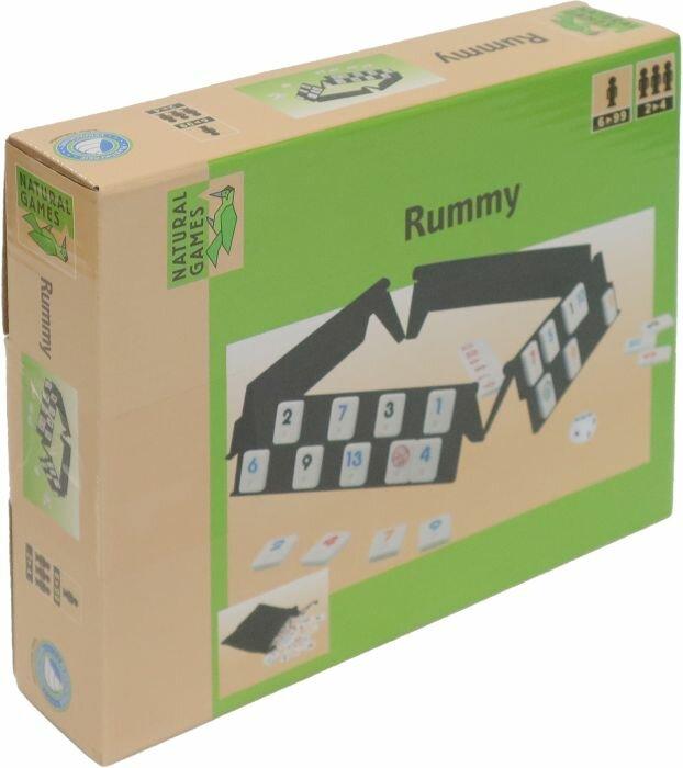 Actual product image Natural games Rummy (106 stones) (German)