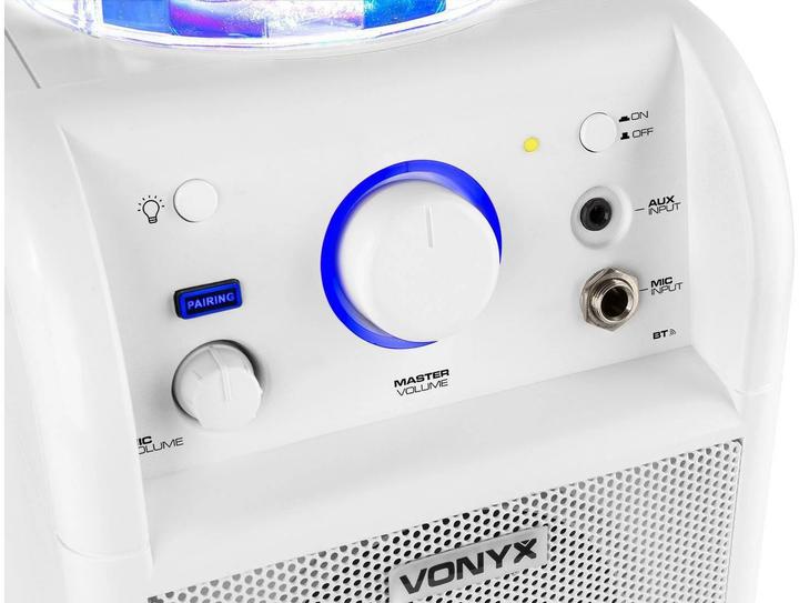 Actual product image Vonyx SBS50B Party Speaker withe (Active)
