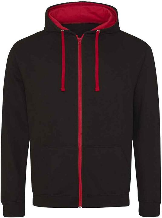 Produktbild Awdis Varsity Hoodie mit durchgehendem Reissverschluss (XL)