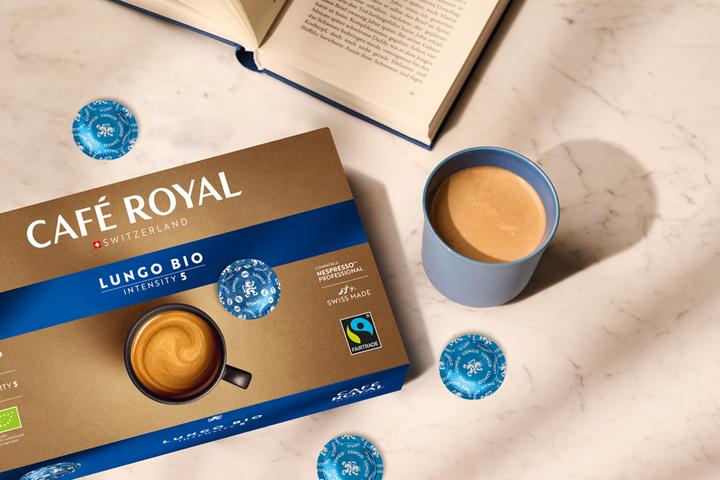 Image du produit Café Royal Lungo biologique (50 x Port.)