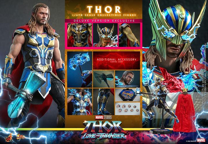 Produktbild Hot Toys Thor: Love and Thunder Masterpiece figurine 1/6 Thor (Deluxe Version) 32 cm