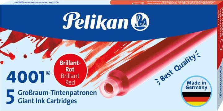 Actual product image Pelikan Large capacity cartridge 4001 GTP/5 (ink cartridges, Red)