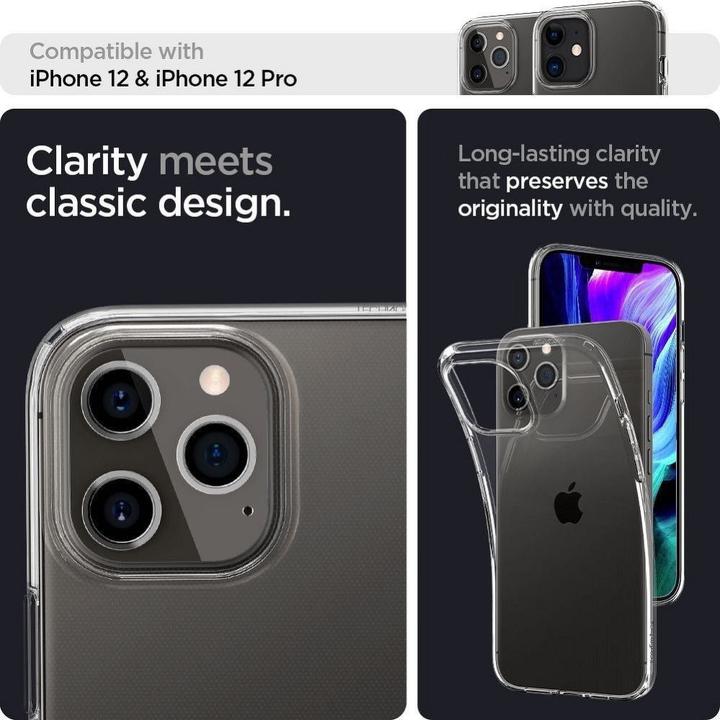 Immagine prodotto Spigen Cristallo liquido (Apple iPhone 12, Apple iPhone 12 Pro)