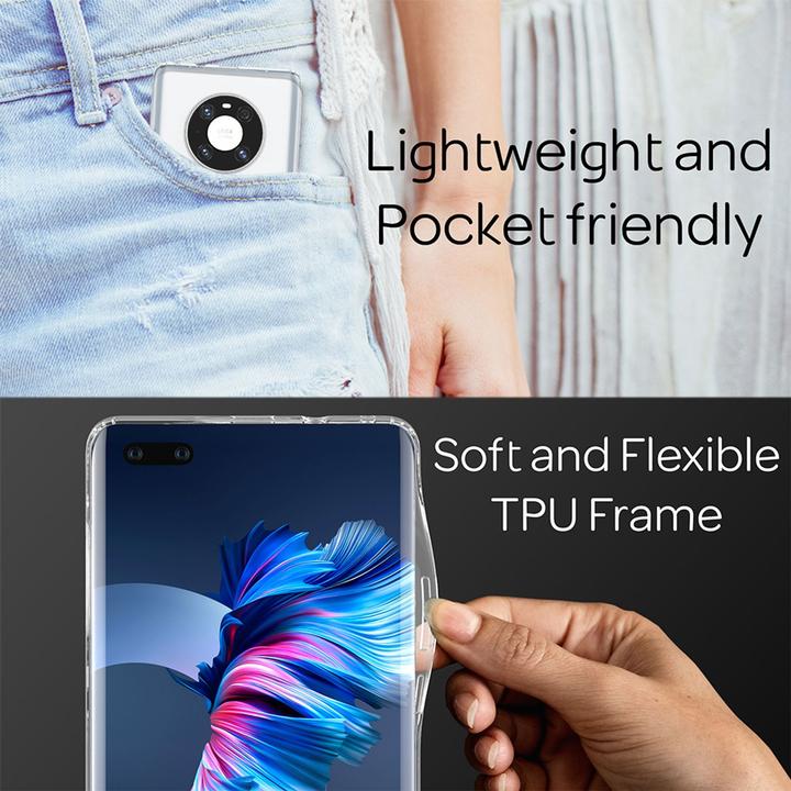 Produktbild Nalia Hülle transparent (Huawei Mate 40 Pro)