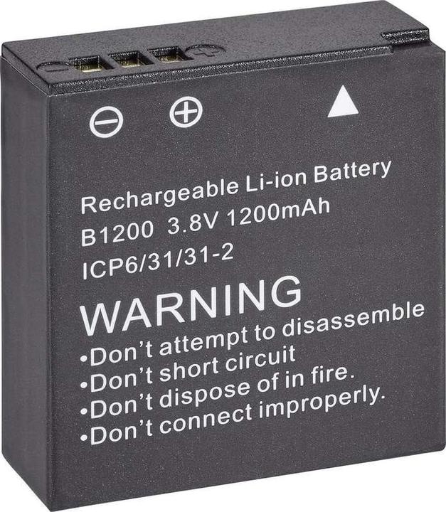 Actual product image Denver ACA-18 Lithium-Ion 1200mAh 3.8V Rechargeable Battery