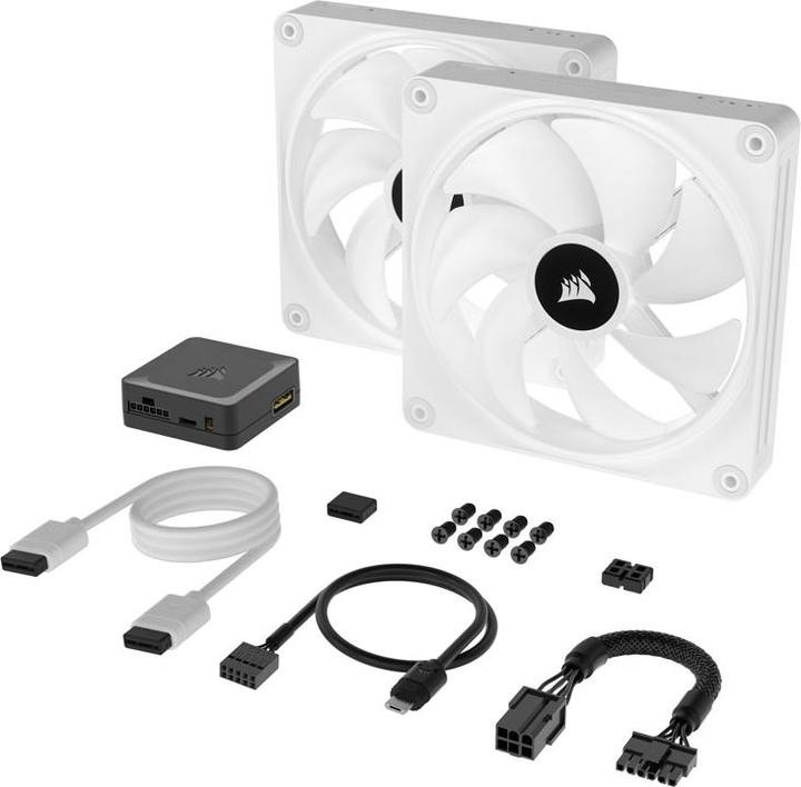Actual product image Corsair Icue Link QX140 (140 mm, 2 x)
