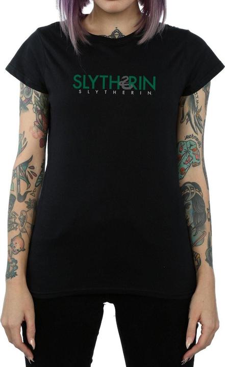 Immagine prodotto Slytherin Text Maglietta Donna (XL)