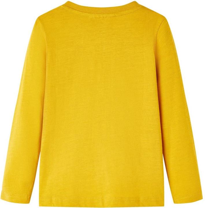 Image du produit VidaXL T-shirt manches longues enfant Ocre 92,Composition : 100 % coton,Couleur (92)