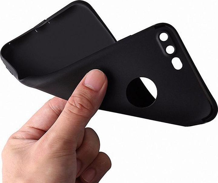 Produktbild König Design Apple iPhone 7 8 Hülle schwarz Silikon Bumper Case Cover Handyhülle Schale (Apple iPhone 7, Apple iPhone SE (2nd Gen))