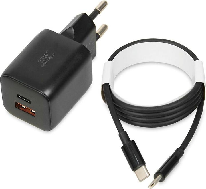 Produktbild iBox C-42 GaN PD33W Netzladegerät schwarz (33 W)