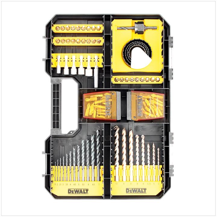 Image du produit DeWalt TStack Kit universel (4 mm, 5 mm, 5,5 mm, 6 mm, 8 mm, 10 mm, 1,5 mm, 2 mm, 2,5 mm, 3 mm, 3,5 mm, 4,5 mm, 6,5 mm, 7 mm)