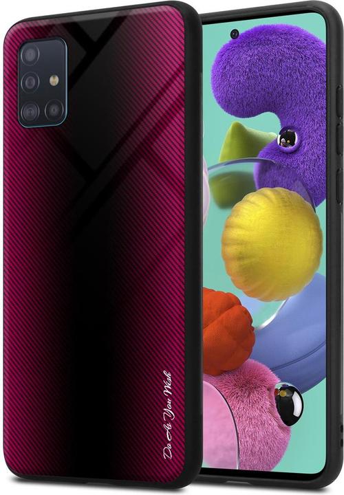 Image du produit Cadorabo TPU Couverture en verre rayé (Samsung Galaxy M40s)