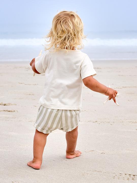 Produktbild Vertbaudet Baby-Set: T-Shirt & Shorts mit Streifenmuster (68)