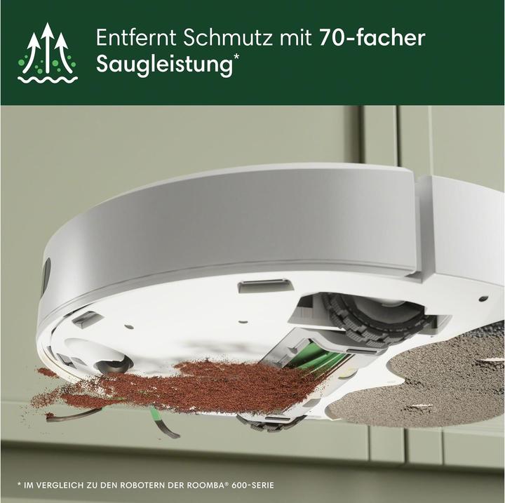 Image du produit iRobot Roomba Plus 405 Combo + AutoWash Dock (Robot d'aspiration et de nettoyage)