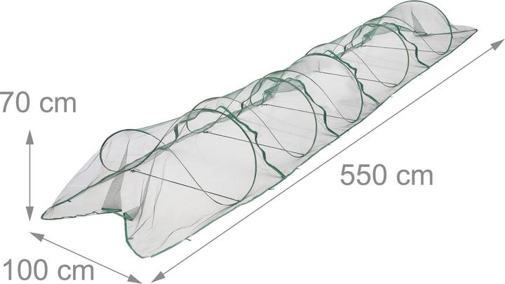 Actual product image Relaxdays Plant tunnel