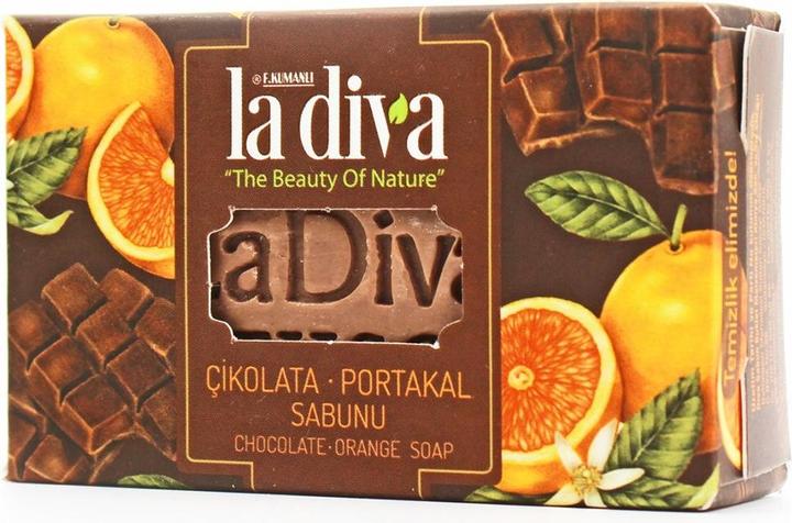 Produktbild La Diva Würfel in Schokolade und Orange 100 g -