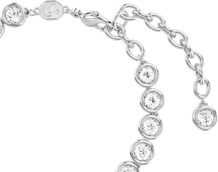 Produktbild Swarovski Imber Tennis Armband Rundschliff Weiss (20 cm, Swarovski Metall)