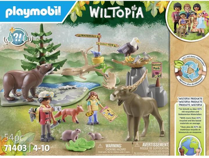 Image du produit Playmobil Wiltopia - Détour par les animaux d'Amérique du Nord (71403, Playmobil Wiltopia)
