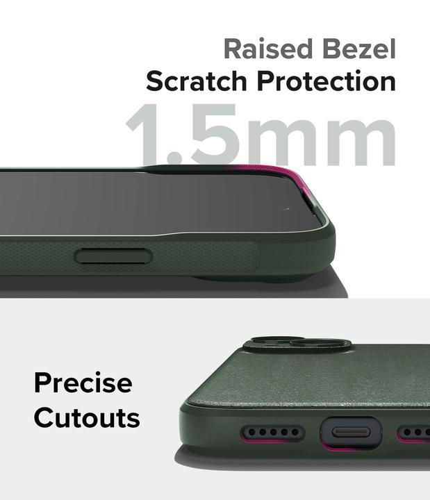 Produktbild Ringke Case for iPhone 15 ONYX DARK GREEN (Apple iPhone 15)