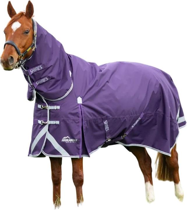Produktbild Shires Highlander Original 100 ComboKragen Pferdedecke (190.50 cm)
