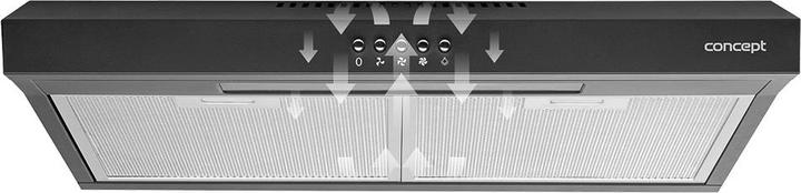 Actual product image Concept Okap OPP1260BC (Wall hood)
