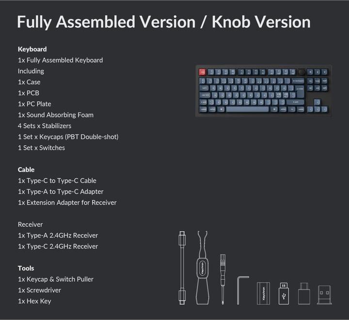 Actual product image Keychron V3 Max (CH, Wireless)