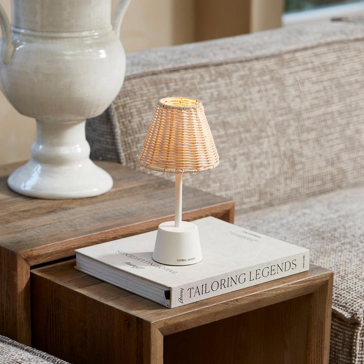 Actual product image Rivièra Maison Luminee Rattan USB Table Lamp
