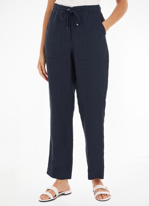 Actual product image Tommy Hilfiger Boyfit Cas Linen Pull On Pant