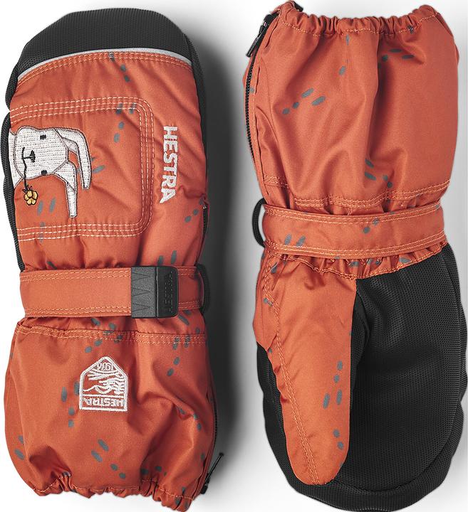 Hestra Baby Zip Long Mitt