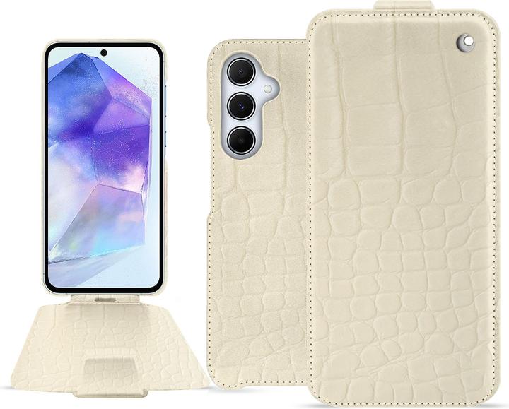 Actual product image Noreve Vertical leather shell (Samsung Galaxy A55)