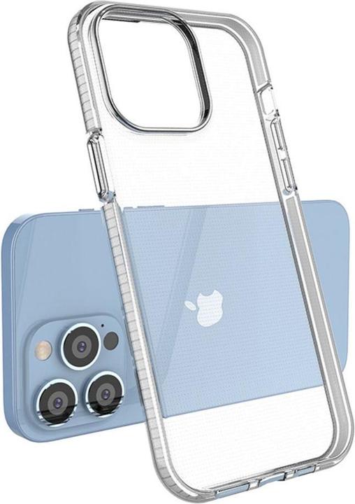 Image du produit Hurtel Spring Case case pour iPhone 14 Pro Max couverture silicone avec cadre noir (Apple iPhone 14 Pro Max)