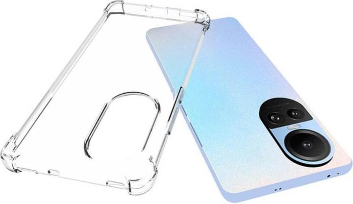 Actual product image Cover-Discount Oppo Reno10 / 10 Pro - Drop Protection Silicone Case transparent (OPPO Reno 10, Oppo Reno 10 Pro)