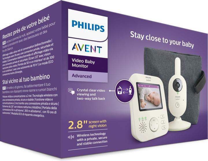 Produktbild Philips Avent Video & Audio Advanced (Babyphone mit Kamera, 300 m)