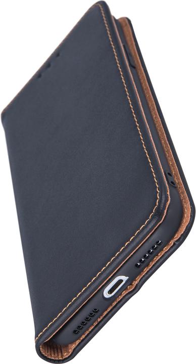 Actual product image OEM Genuine Leather Smart Pro case for Samsung Galaxy S8 black (Samsung Galaxy S8+)