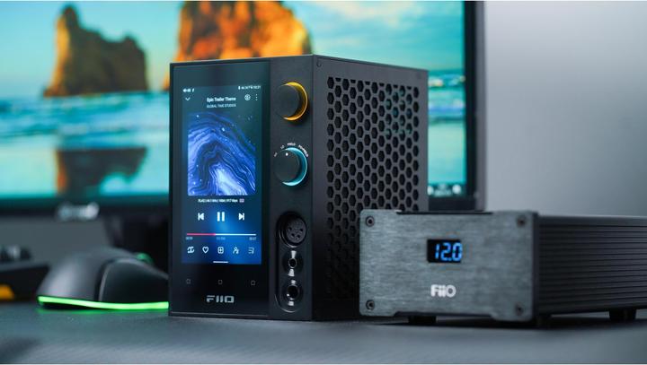 Image du produit FiiO R7 (USB-DAC, Écran, Micro, commutateur de gain, Bluetooth, WiFi)