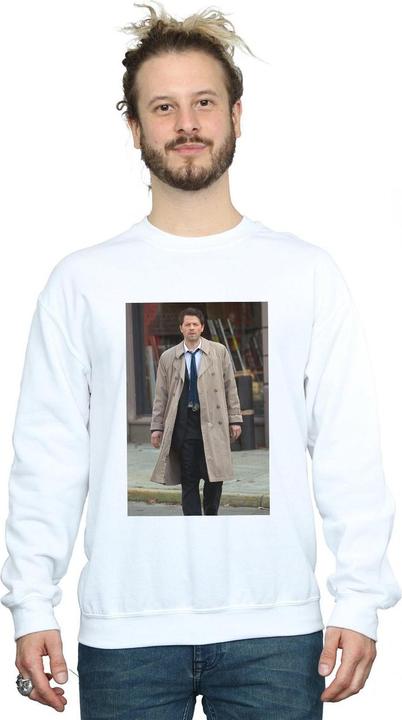 Actual product image Supernatural Mens Castiel Photograph Sweatshirt (XL)