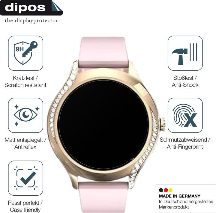 Actual product image Dipos Anti-Shock Screen Protector Matte